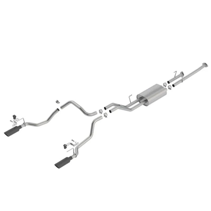 Borla black cat-back exhaust