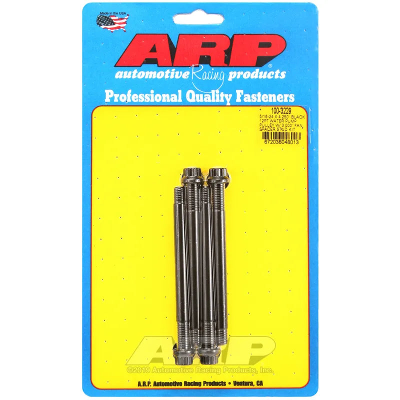 ARP black spacers