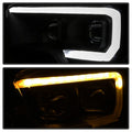 SPYDER headlights installed view