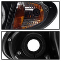 SPYDER headlights close-up