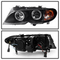 SPYDER headlights close-up