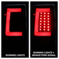 SPYDER tail light installed view