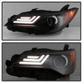 SPYDER headlights close-up
