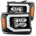 AlphaRex headlights detail