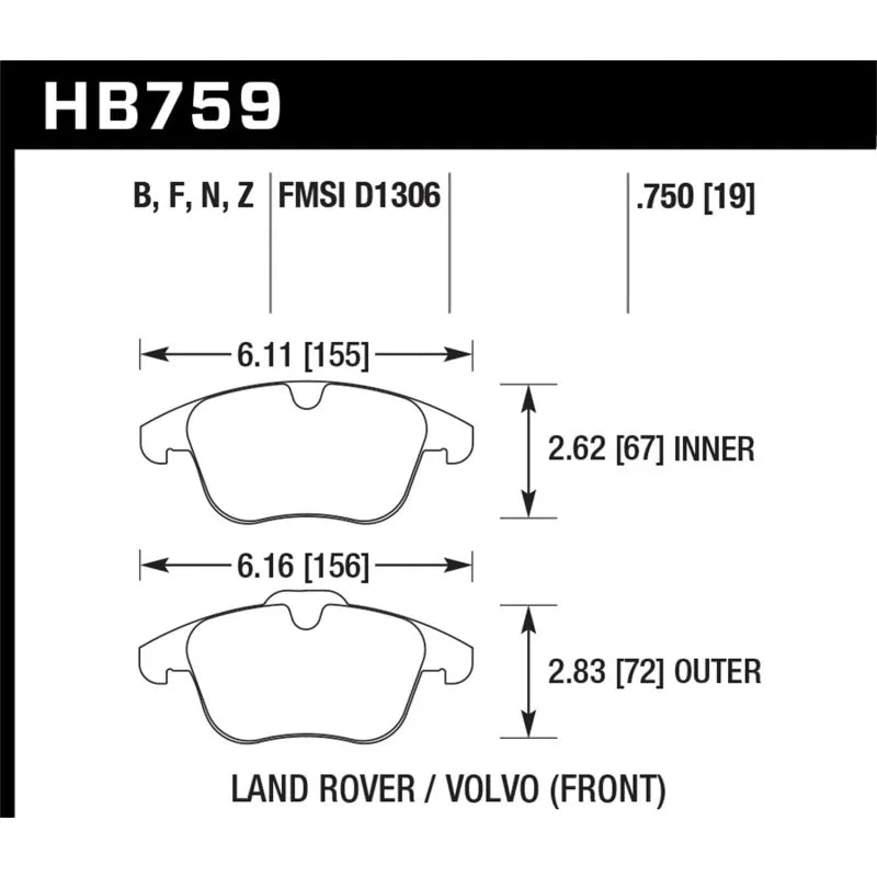 Hawk Performance auto part