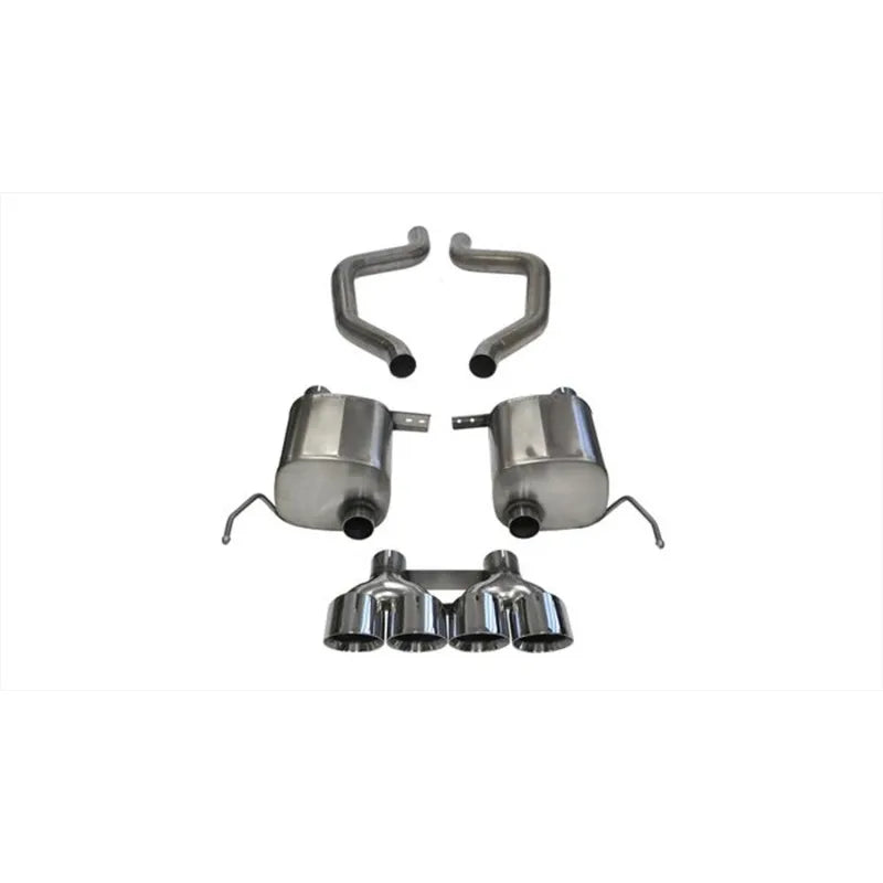 CORSA Performance polished axle-back exhaust