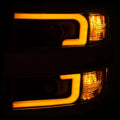 ANZO headlights close-up