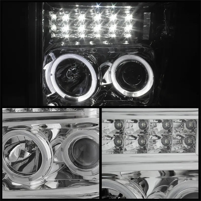 SPYDER chrome headlights