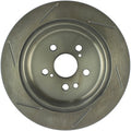 Stoptech auto part close-up