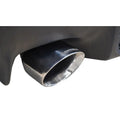 CORSA Performance cat-back exhaust installed view