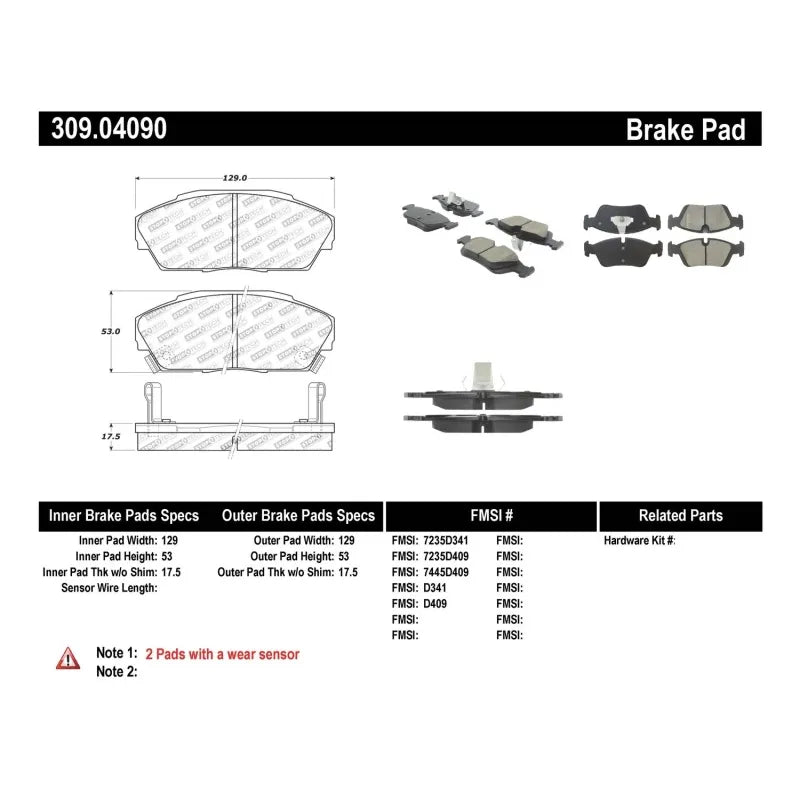 Stoptech auto part