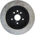 Stoptech auto part close-up