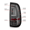 ANZO tail light close-up