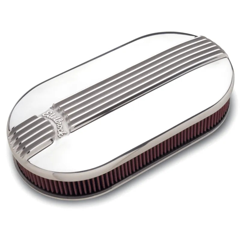 Edelbrock polished auto part