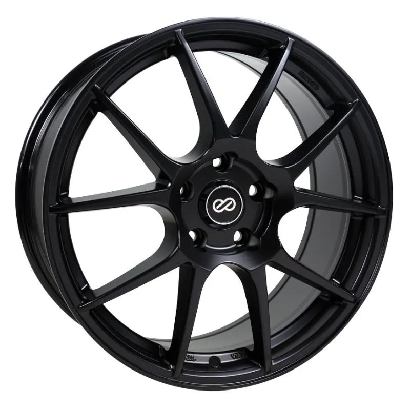 Enkei black auto part