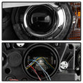 SPYDER headlights close-up