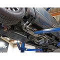 aFe cat-back exhaust close-up