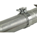 aFe cat-back exhaust close-up