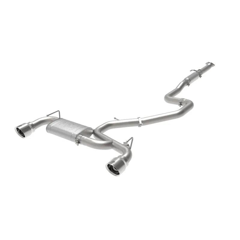 aFe polished cat-back exhaust