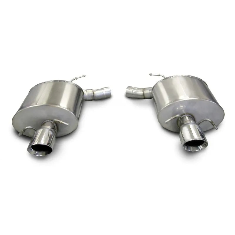 CORSA Performance polished axle-back exhaust