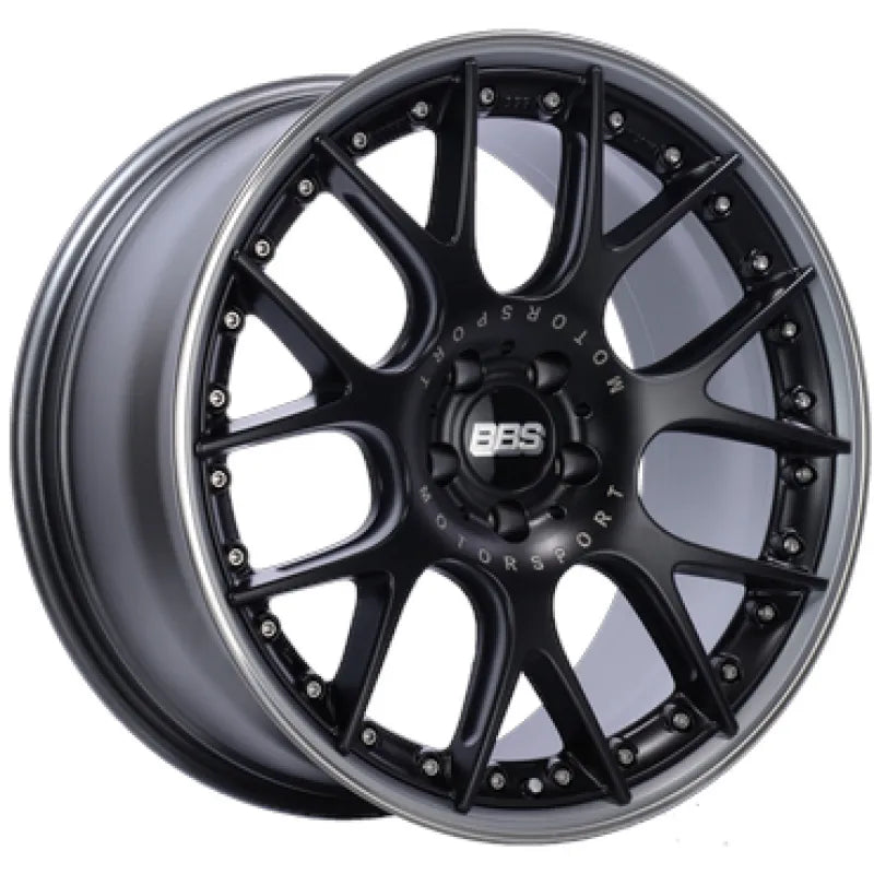 BBS black auto part