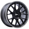 BBS black auto part