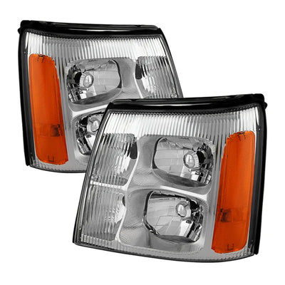 SPYDER chrome headlights