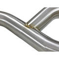 aFe axle-back exhaust detail