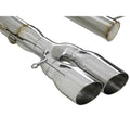 aFe axle-back exhaust close-up
