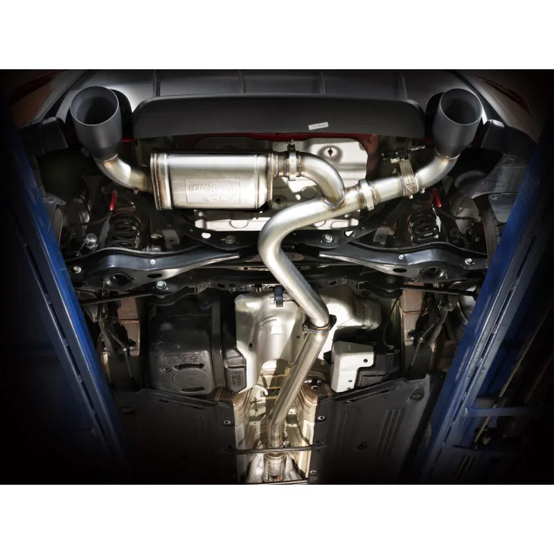 aFe polished axle-back exhaust
