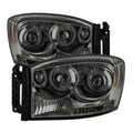 SPYDER headlights close-up