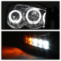 SPYDER headlights installed view