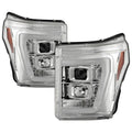 SPYDER headlights close-up