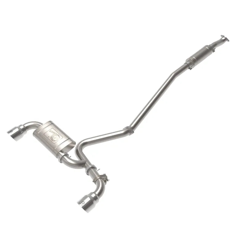 aFe polished cat-back exhaust