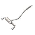 aFe polished cat-back exhaust