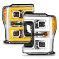 ANZO headlights close-up