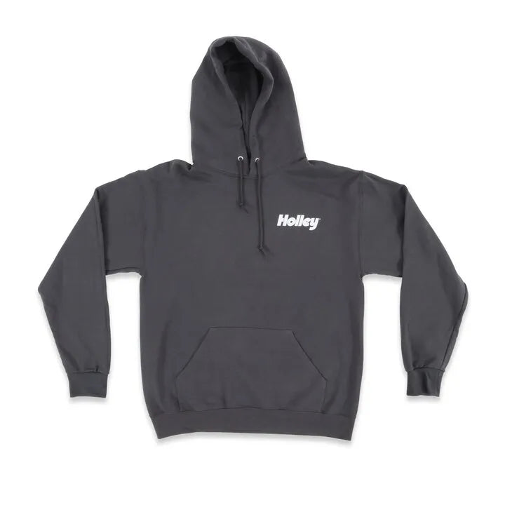 HOLLEY HOLLEY HOODED SWEATSHIRT - CHARCOAL GRAY