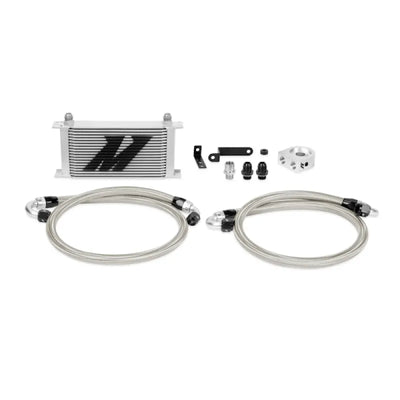 Mishimoto silver oil cooler