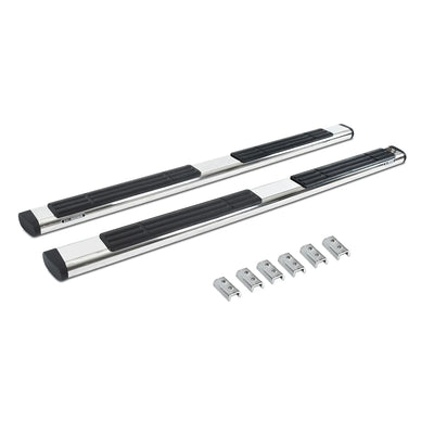 Go Rhino polished side steps