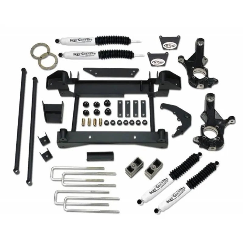 Tuff Country silver shock absorber