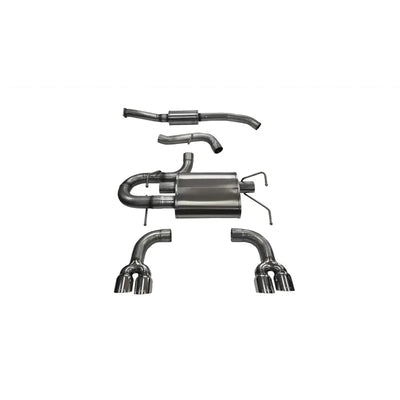 CORSA Performance polished cat-back exhaust