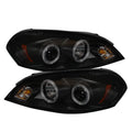 SPYDER headlights close-up