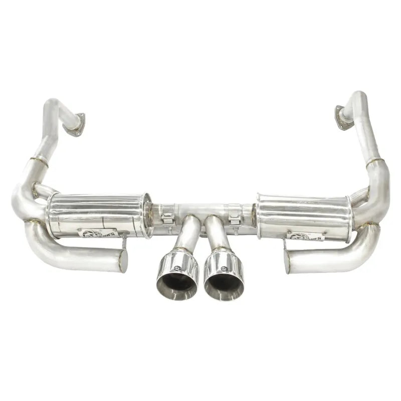 aFe polished cat-back exhaust