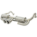 aFe cat-back exhaust detail