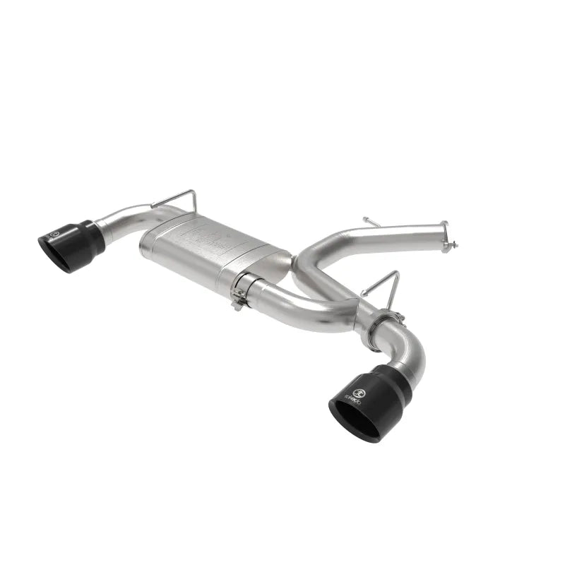 aFe black axle-back exhaust