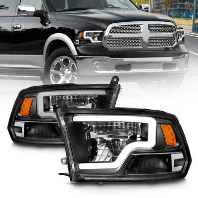 ANZO black headlights