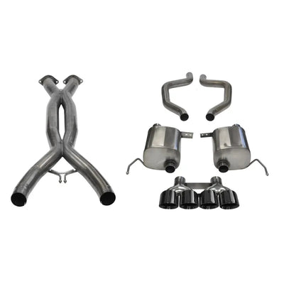 CORSA Performance black cat-back exhaust
