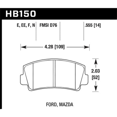 Hawk Performance auto part