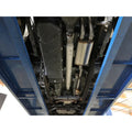 aFe cat-back exhaust installed view
