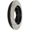 Stoptech auto part installed view